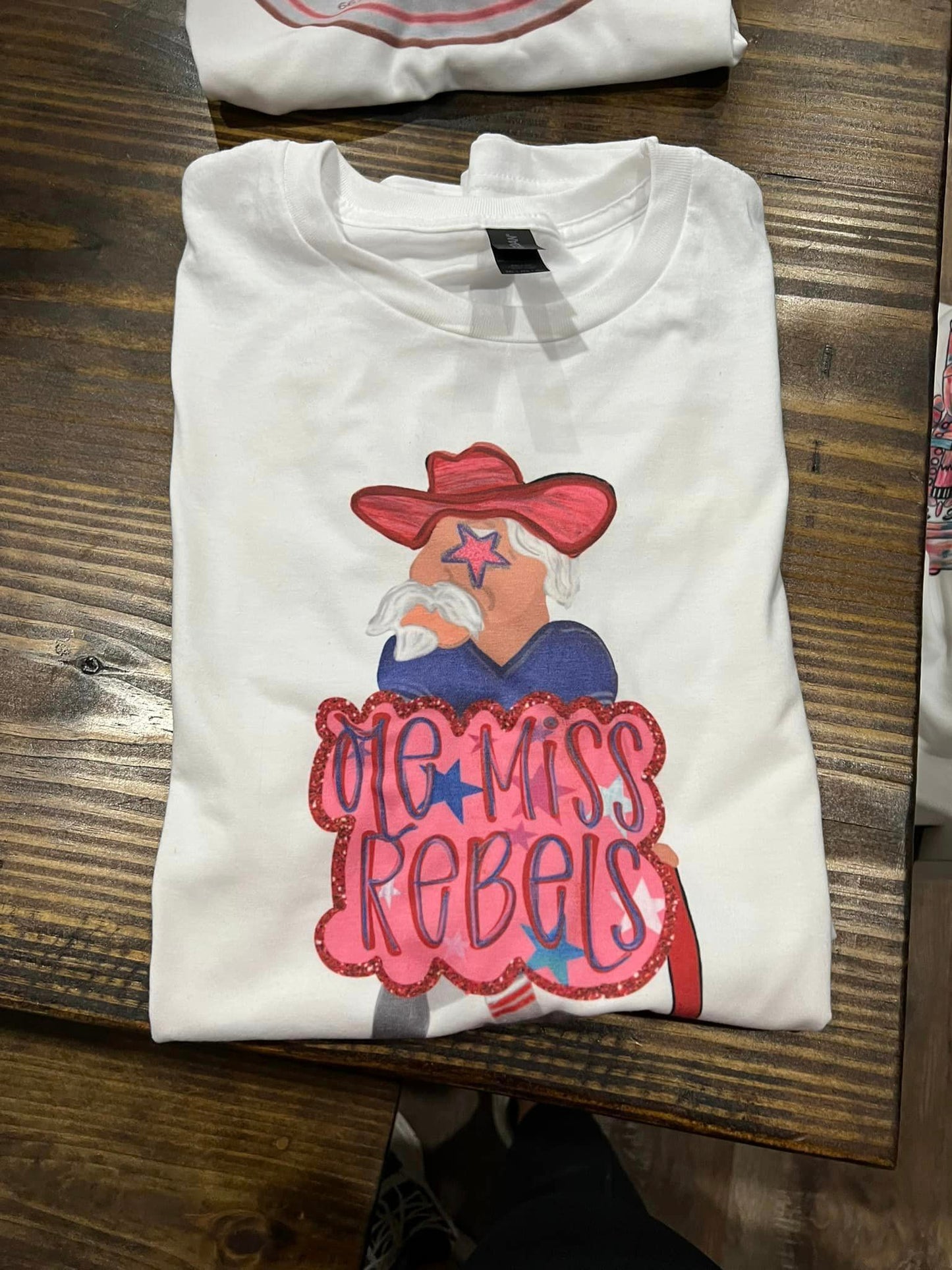 Glitter Ole Miss Rebels